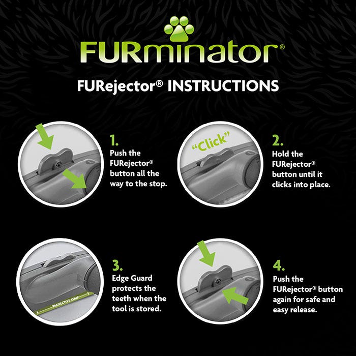 Furminator Short Hair Dog Deshedding Tool S
