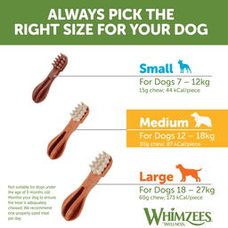 Whimzees Variety Medium Dental Dog Treats