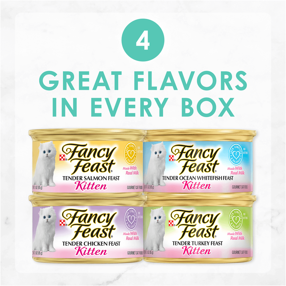 Fancy Feast Kitten Classic Paté Collection Wet Cat Food