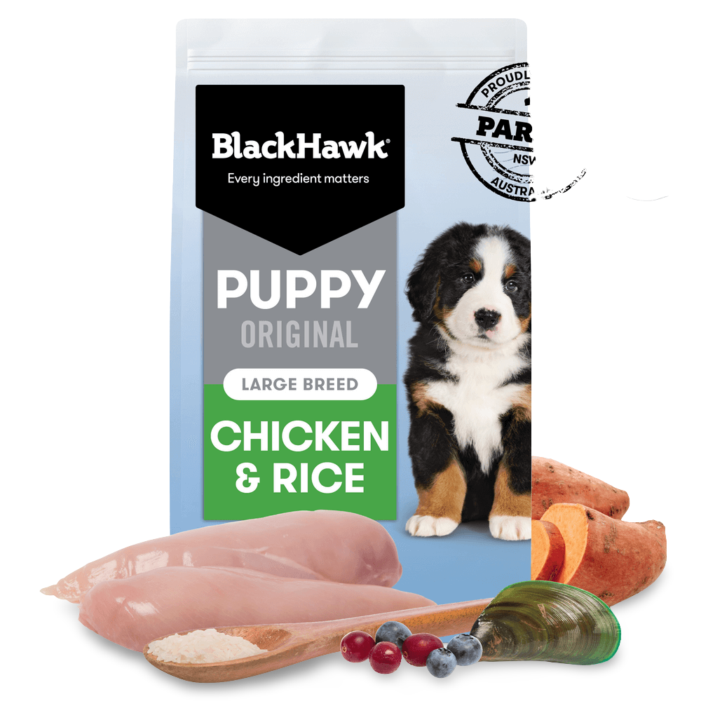 Black Hawk Original Chicken and Rice Large Breed Puppy Dry Dog Food