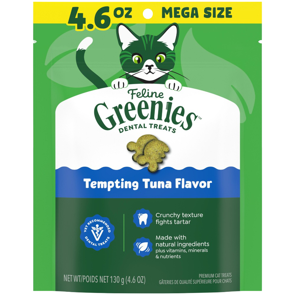 Greenies Cat Treats Dental Tempting Tuna Flavour