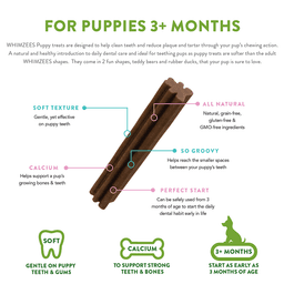 Whimzees XSmall/Small Puppy Dental Dog Treats