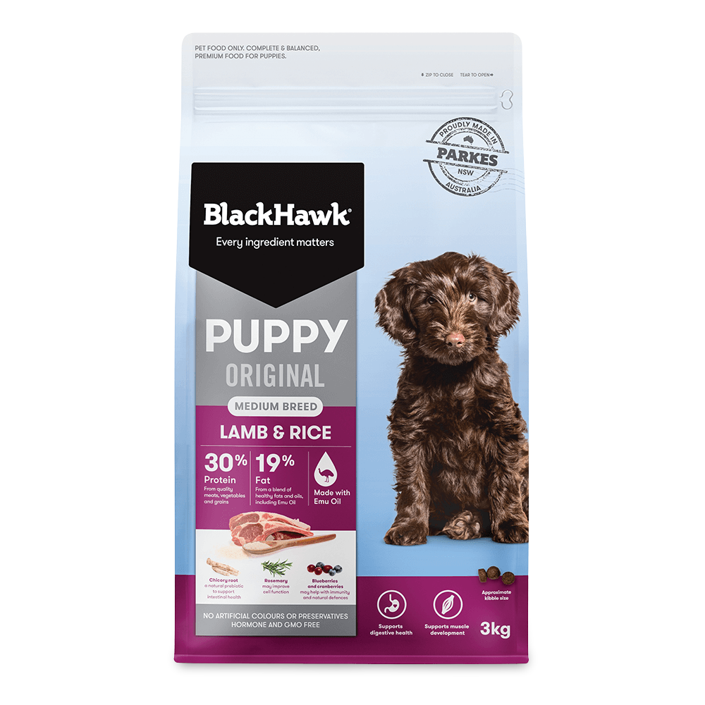 Black Hawk Original Lamb & Rice Medium Breed Puppy Dry Dog Food