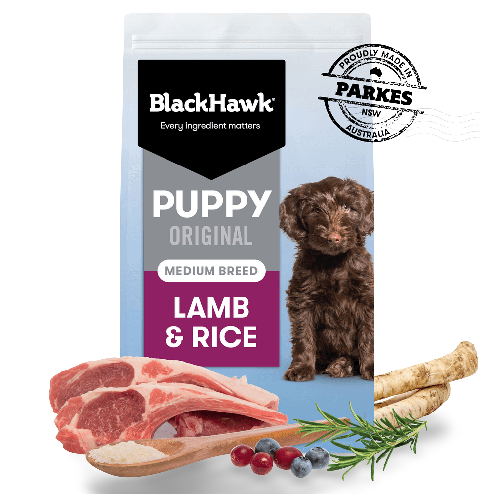 Black Hawk Original Lamb & Rice Medium Breed Puppy Dry Dog Food