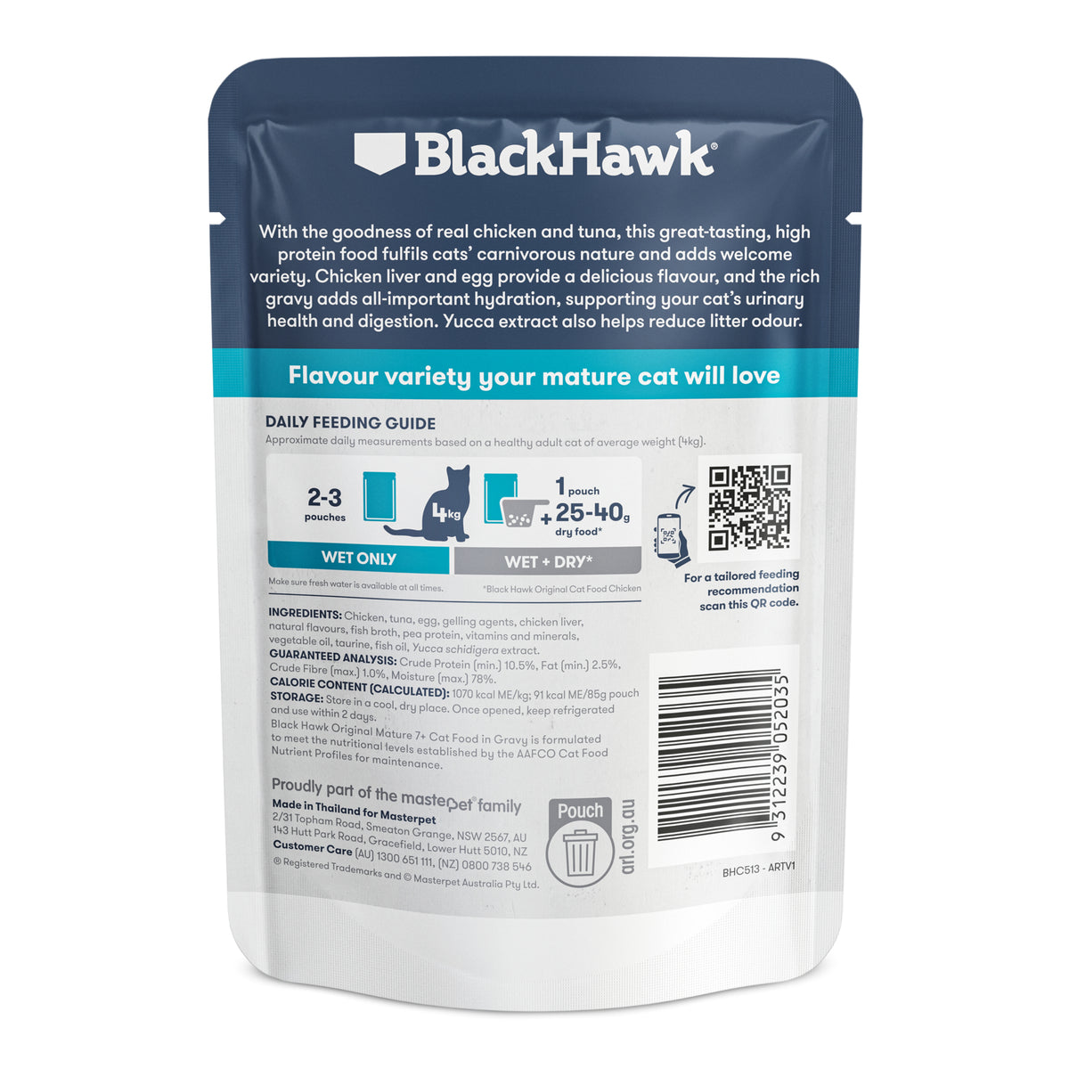 Black Hawk mature back