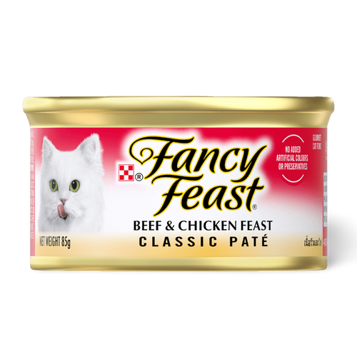 Fancy Feast Grilled Chicken & Beef Feast in Gravy Wet Cat Food