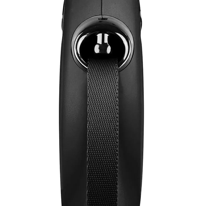 Flexi Classic Tape Retractable Dog Lead Black - 5m