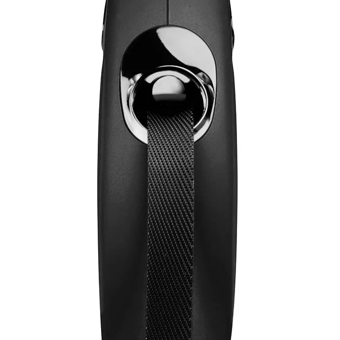 Flexi Classic Tape Retractable Dog Lead Black - 5m