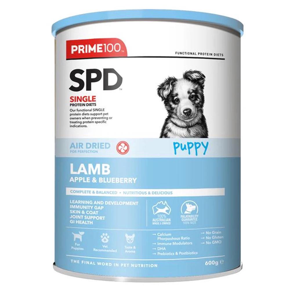 Prime100 puppy lamb 600g 600g tin