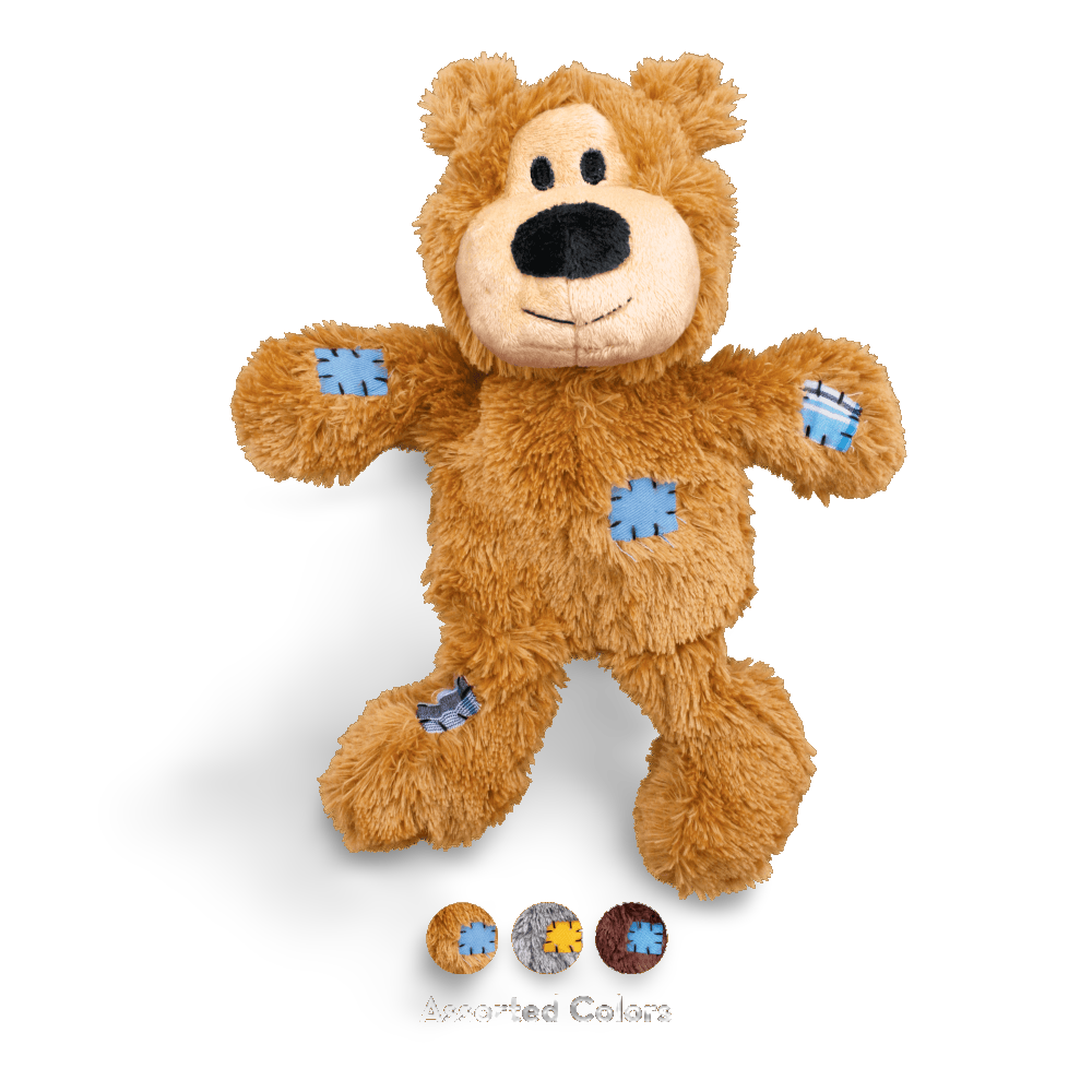 Kong Wild Knot Bear Plush Dog Toy
