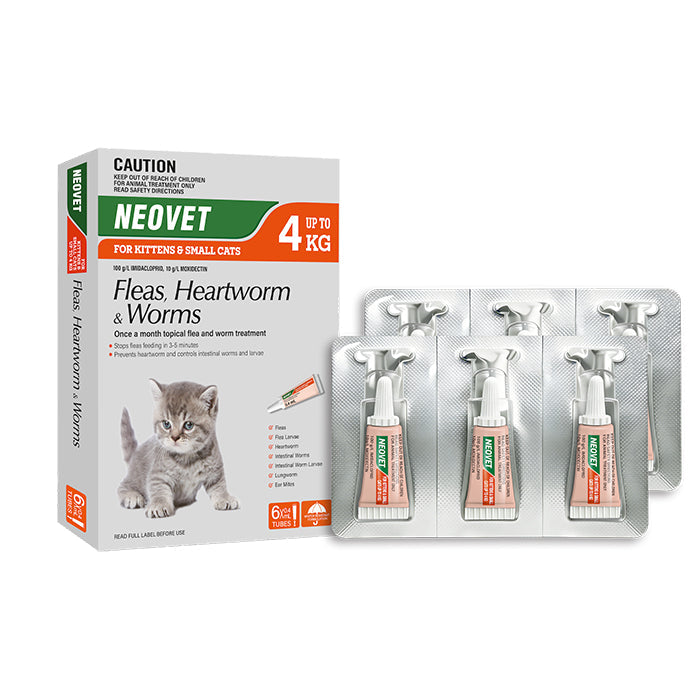 Neovet Kittens and Small Cats Up to 4kg 6 Pack
