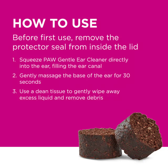 PAW Gentle Ear Cleanser for Dogs & Cats 120ml