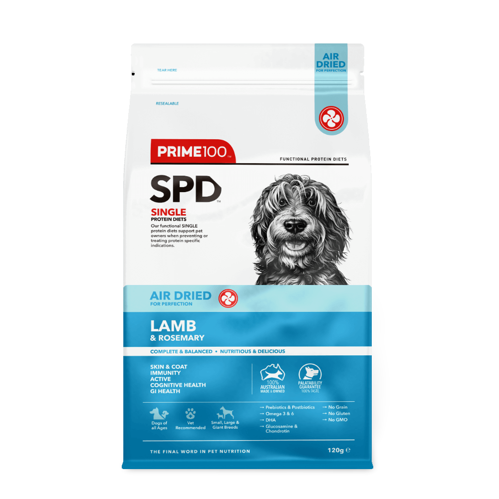 Prime100 SPD Air Dried Lamb & Rosemary All Ages Dog Food