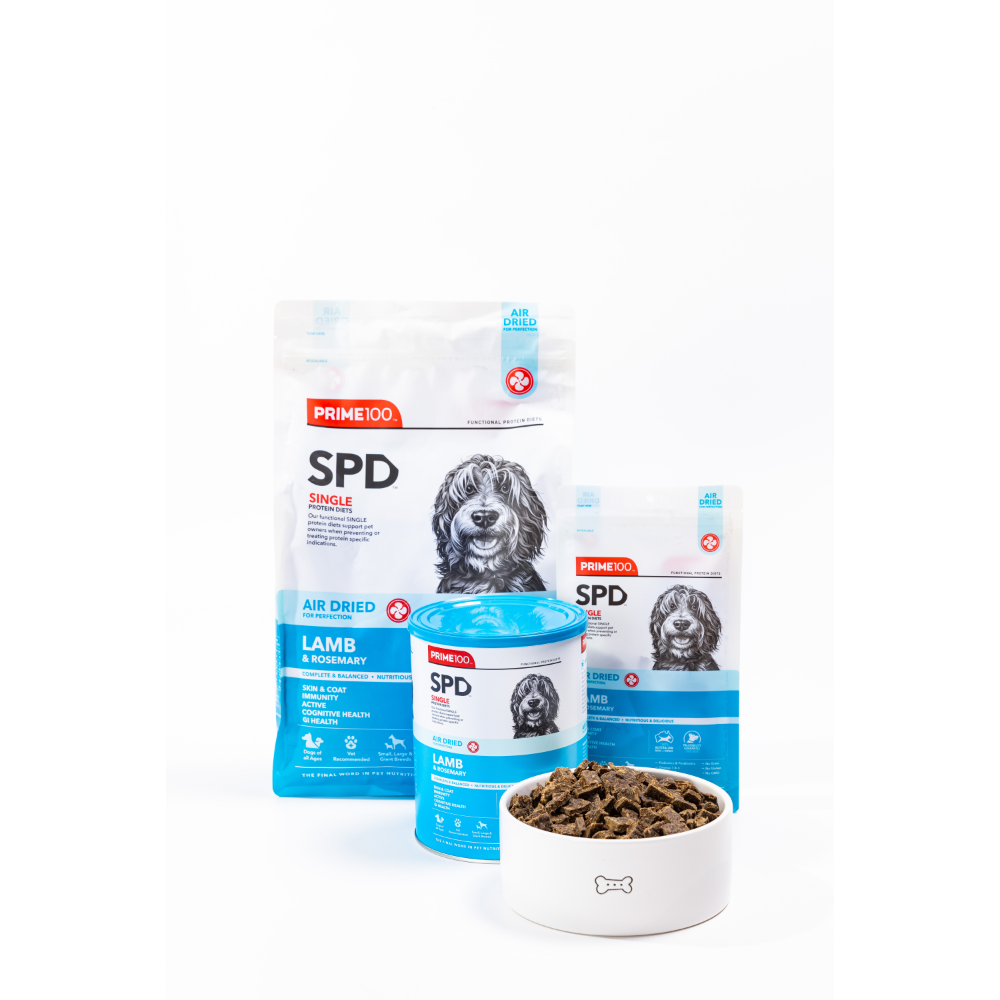 Prime100 SPD Air Dried Lamb & Rosemary All Ages Dog Food