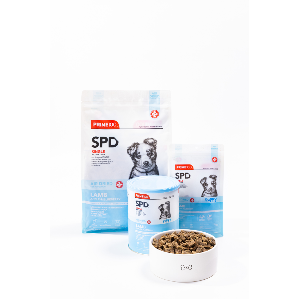 Prime100 SPD Air Dried Puppy Lamb, Apple & Blueberry Dog Food