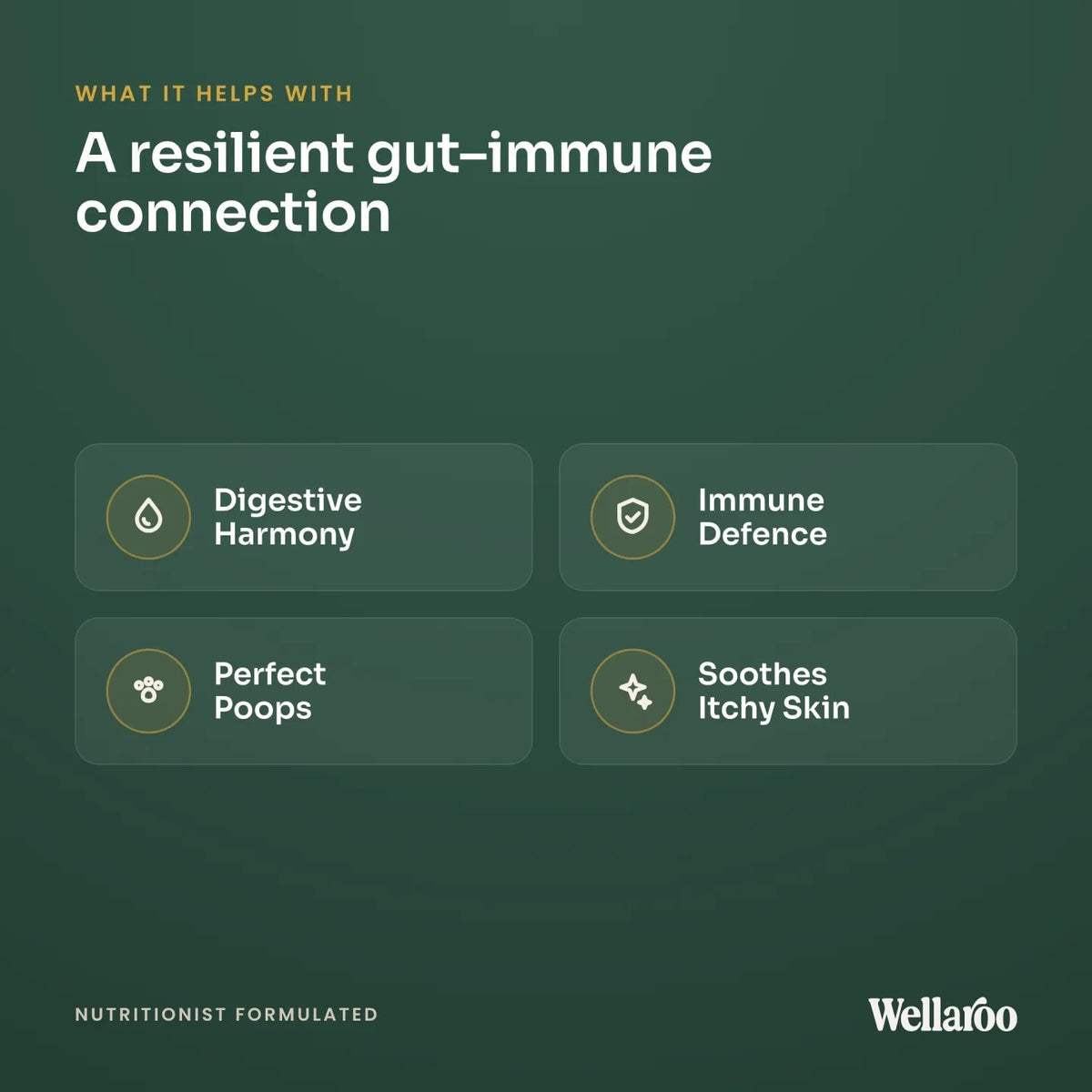 Wellaroo gut — Product benefits