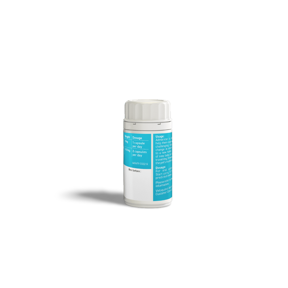 Zylkene 75mg calming supplement for small dogs and cats